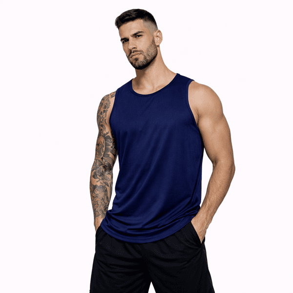 Regata Masculina Machão Azul Marinho