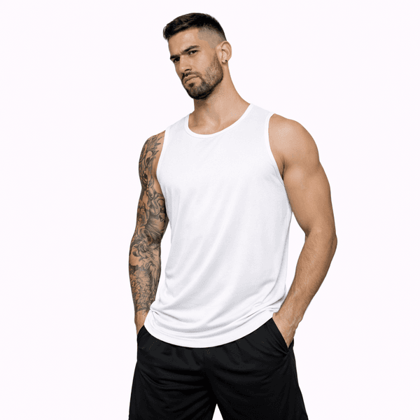 Regata Masculina Machão Branca