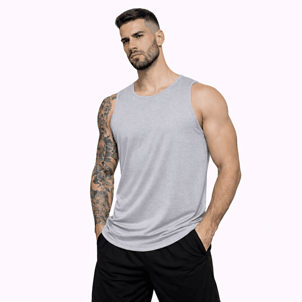 Regata Masculina Machão Cinza