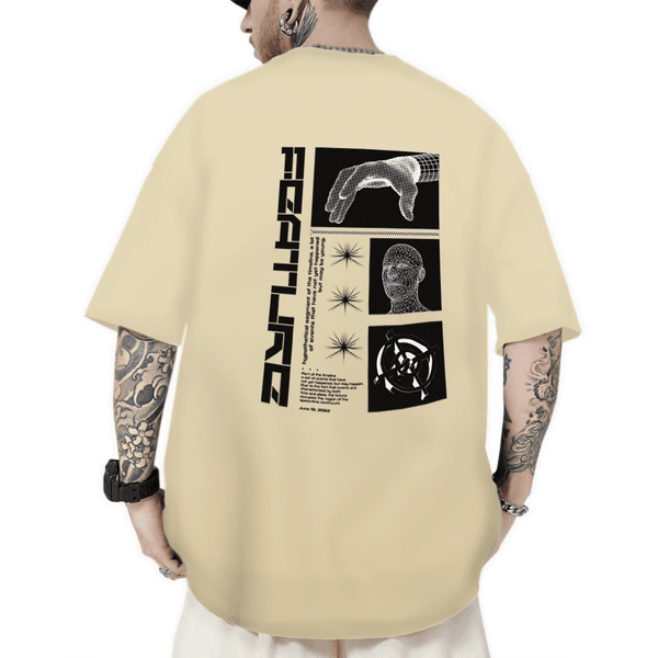 Camiseta Oversized Masculina Feature Nude