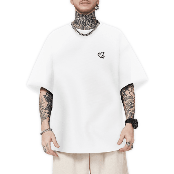 Camiseta Oversized Masculina Ame Branco