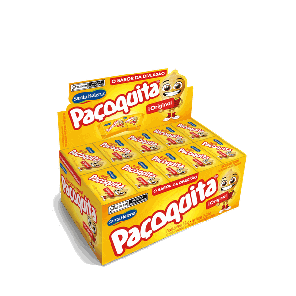 PAÇOQUITA EM CREME EMBALADA 1KG SANTA HELENA - 73219 - CHOKDOCE