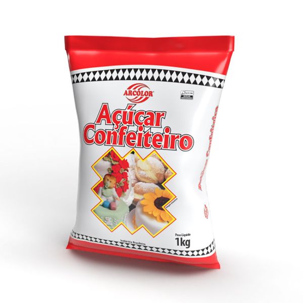 ACUCAR DE CONFEITEIRO ARCOPAN 1KG ARCOLOR - 197724 - CHOKDOCE