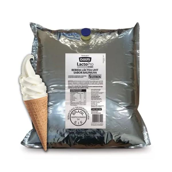 BEBIDA LACTEA SABOR BAUNILHA 5L DAUS - 629737 - CHOKDOCE