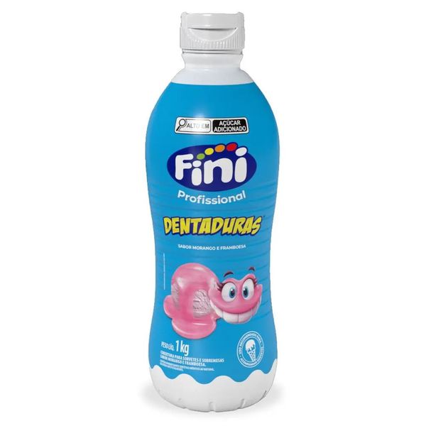 CALDA PARA SORVETE DENTADURA 1KG FINI - 740326 - CHOKDOCE