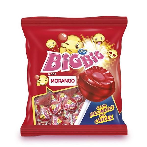 PIRULITO MORANGO 500G BIG BIG ARCOR - 68291 - CHOKDOCE