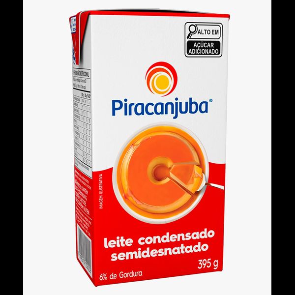 LEITE CONDENSADO 395G PIRACANJUBA - 343077 - CHOKDOCE