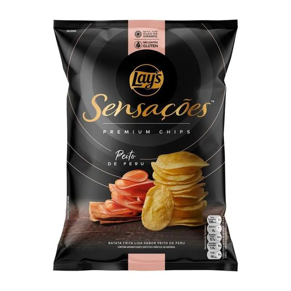 BATATA SENSACAO PEITO DE PERU 40G ELMA CHIPS - 85885 - CHOKDOCE