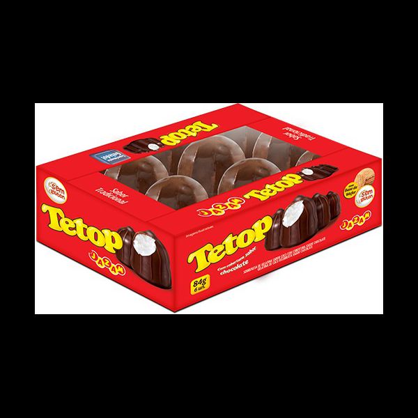TETOP CHOCOLATE C/6 84G JAZAM - 259392 - CHOKDOCE