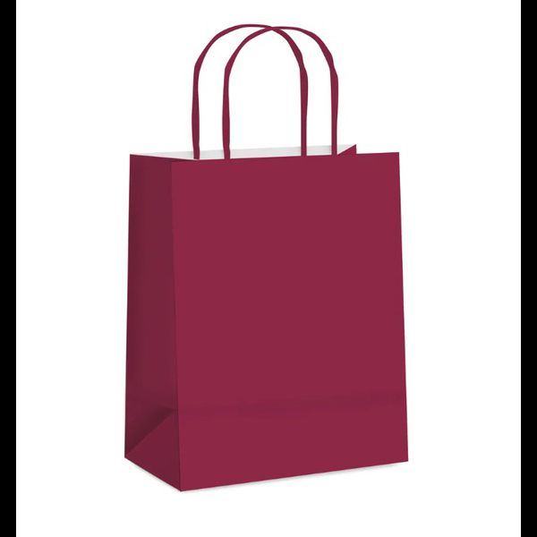 SACOLA PAPEL 21.5X15X8 PURPURA P CROMUS - 233163 - CHOKDOCE