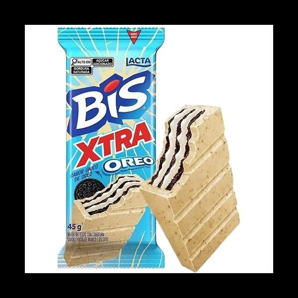 BOMBOM BIS XTRA OREO 45G LACTA - 554343 - CHOKDOCE