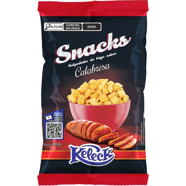 SNACK CALABRESA 40G KELECK - 732680 - CHOKDOCE