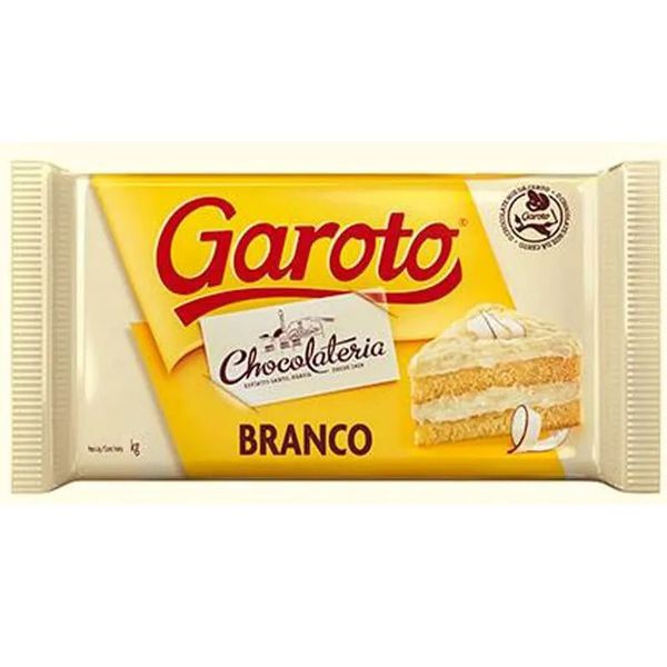 CHOC BRANCO 2.1KG GAROTO - 51101 - CHOKDOCE