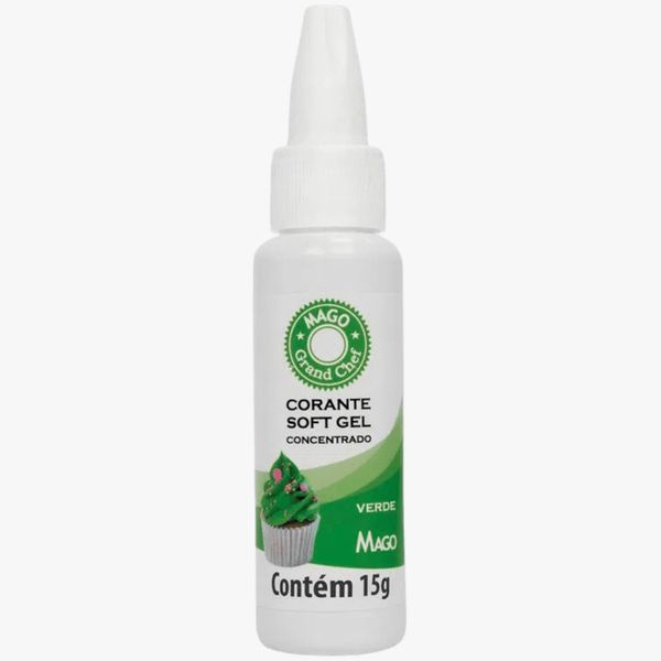 CORANTE SOFT GEL VERDE15G MAGO - 433532 - CHOKDOCE