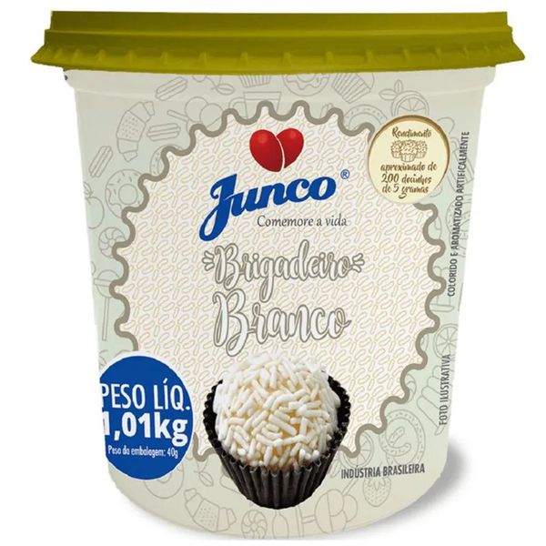 BRIGADEIRO BRANCO 1.01KG JUNCO - 530101 - CHOKDOCE
