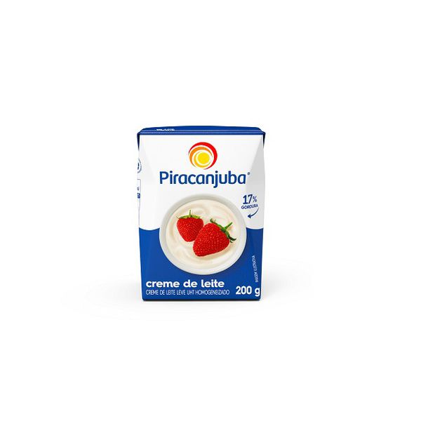 CREME DE LEITE UHT 200G PIRACANJUBA - 310079 - CHOKDOCE