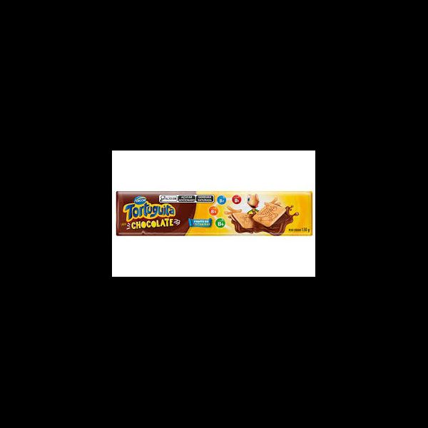 BISCOITO TORTUGUITA QUADRADA CHOCOLATE 130G ARCOR - 579704 - CHOKDOCE