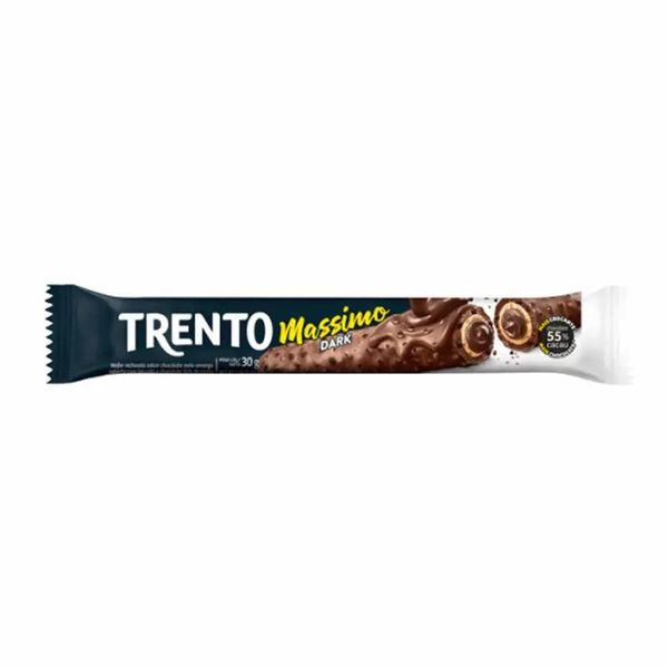 WAFER TRENTO MASSIMO DARK 30G PECCIN - 412353 - CHOKDOCE