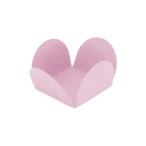 FORMAS P/DOCE 4 PETALAS LIVE COLORS ROSA CANDY C/40 JUNCO - 638340 - CHOKDOCE