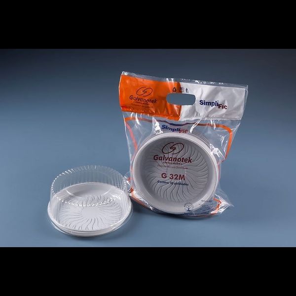 G32MM EMB TORTA MINI MD BRANCA 750G GALVANOTEK - 106559 - CHOKDOCE