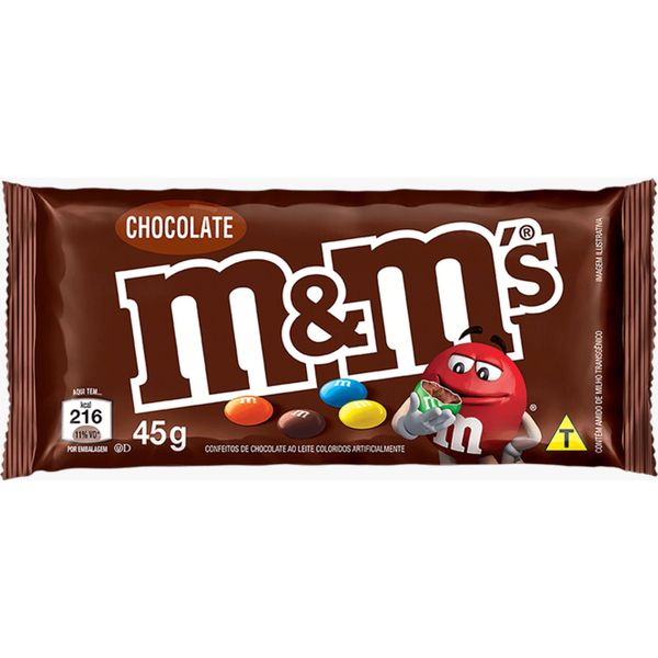 CHOCOLATE M&M'S 45G - 367387 - CHOKDOCE