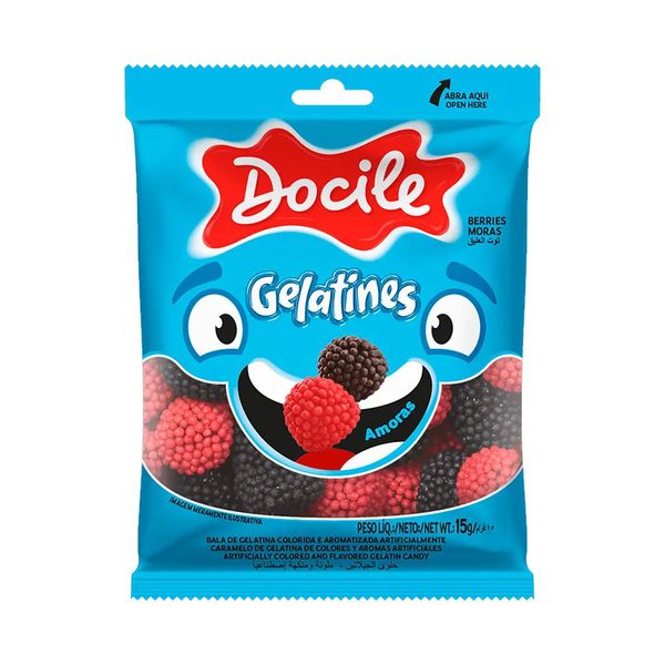 BALA DE GELAT MINI AMORAS 15G DOCILE - 368902 - CHOKDOCE