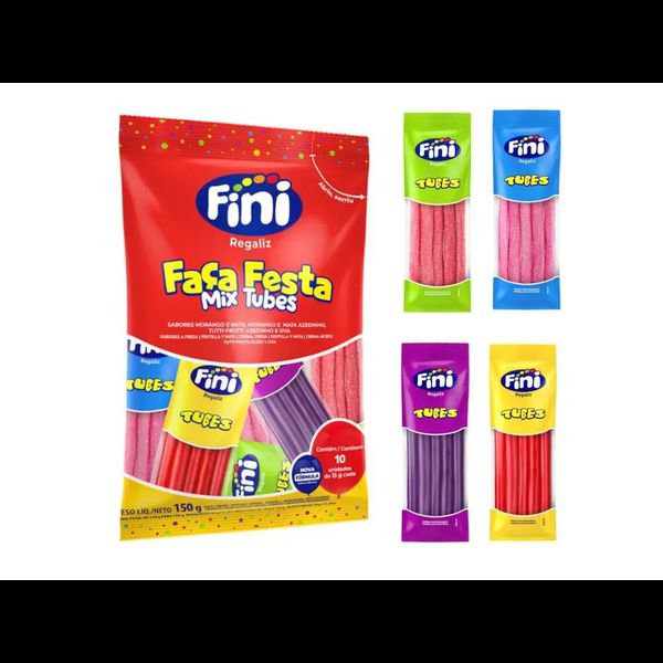 FAÇA FESTA MIX 150G FINI - 436502 - CHOKDOCE