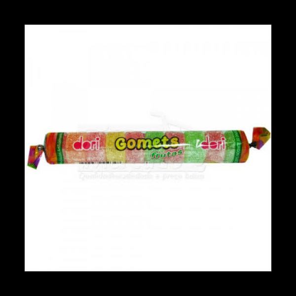BALA DE GOMA TUBO FRUTAS 32G DORI - 311410 - CHOKDOCE