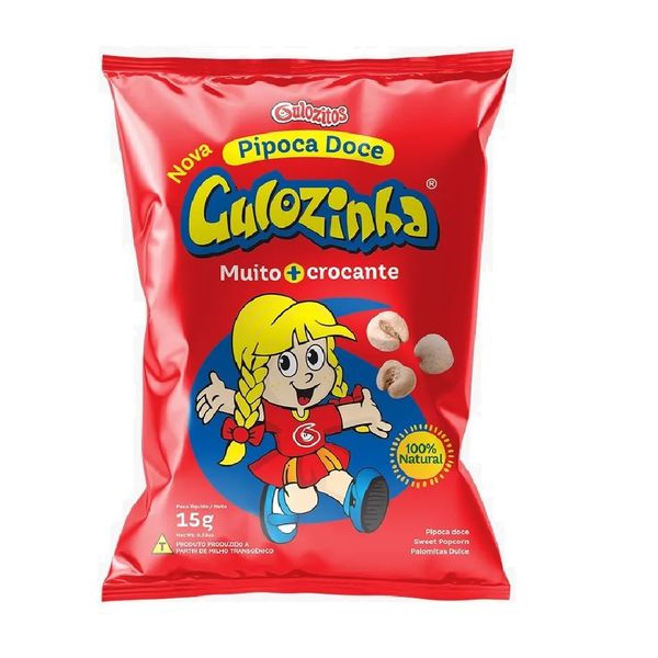 PIPOCA DOCE 15G GULOZINHA - 695343 - CHOKDOCE