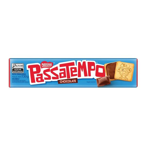 BISCOITO PASSATEMPO 130G NESTLE - 309127 - CHOKDOCE