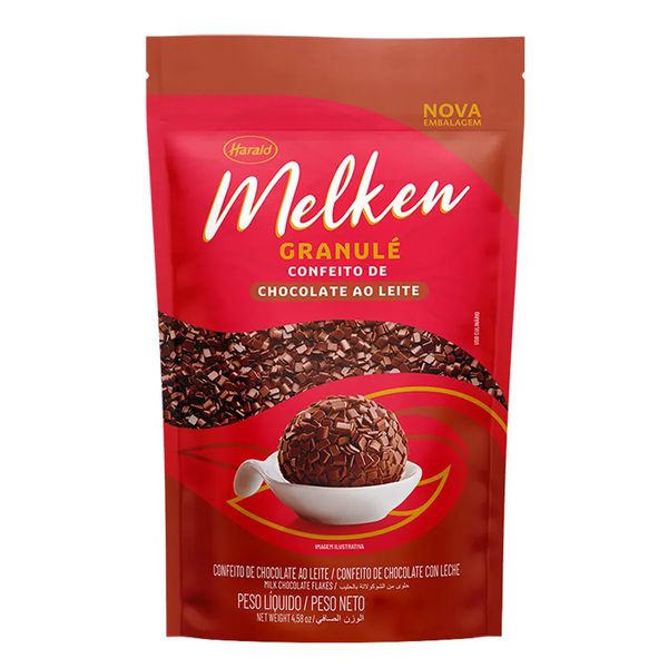 MELKEN GRANULE CHOCOLATE AO LEITE 400G HARALD - 412124 - CHOKDOCE