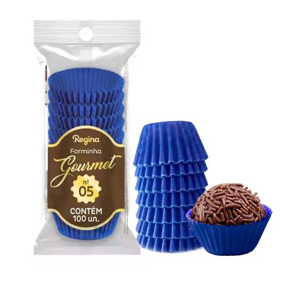 FORMINHA N5 AZUL ROYAL C/100 REGINA - 405270 - CHOKDOCE