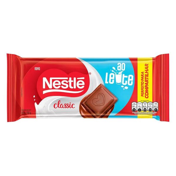 CHOC TABLETE AO LEITE 150G NESTLE - 587730 - CHOKDOCE