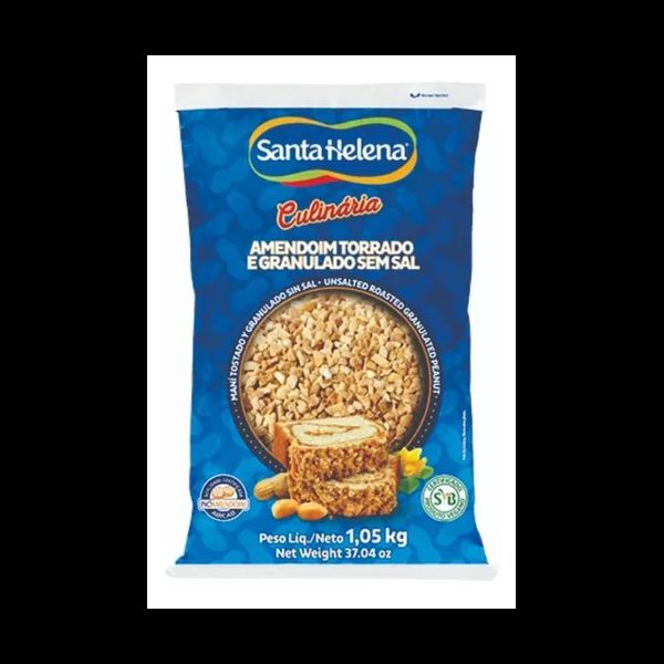 AMENDOIM GRANULADO S/SAL 1.05G SANTA HELENA - 85304 - CHOKDOCE
