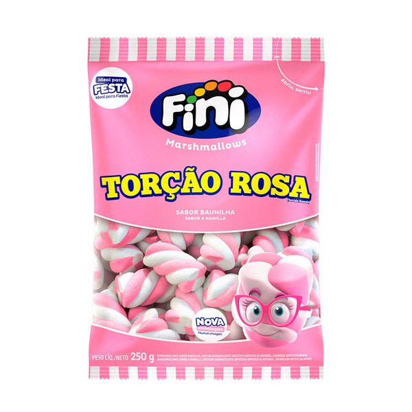 MARSHMALLOW TORCAO ROSA 250G FINI - 345118 - CHOKDOCE