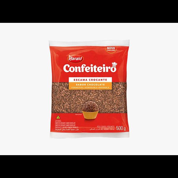 ESCAMAS CROCANTE CHOCOLATE 500G HARALD - 197847 - CHOKDOCE