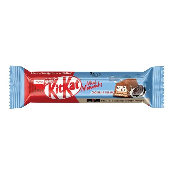 KITKAT MINIMOMENTS COOKIES 34.6G NESTLE - 651257 - CHOKDOCE