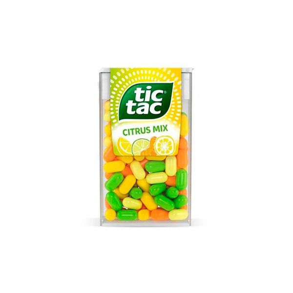 PASTILHAS TIC TAC CITRUS MIX 16G - 710589 - CHOKDOCE