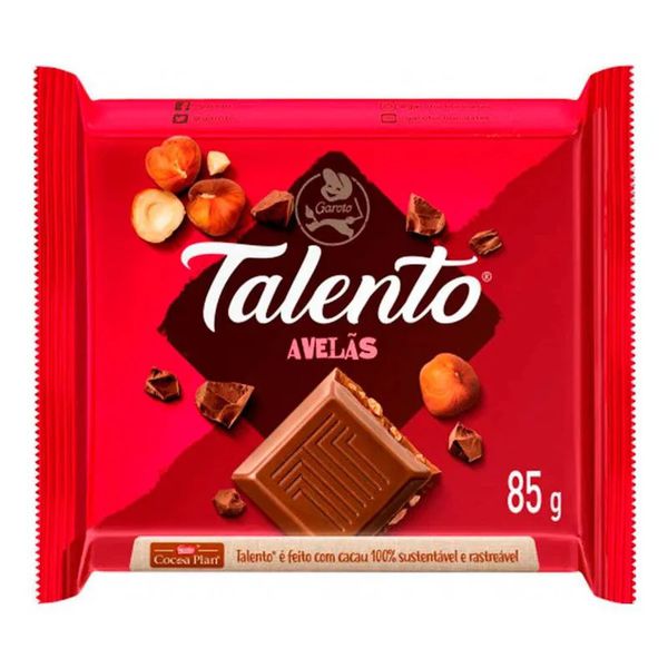 CHOC TALENTO AVELA 85G GAROTO - 76050 - CHOKDOCE