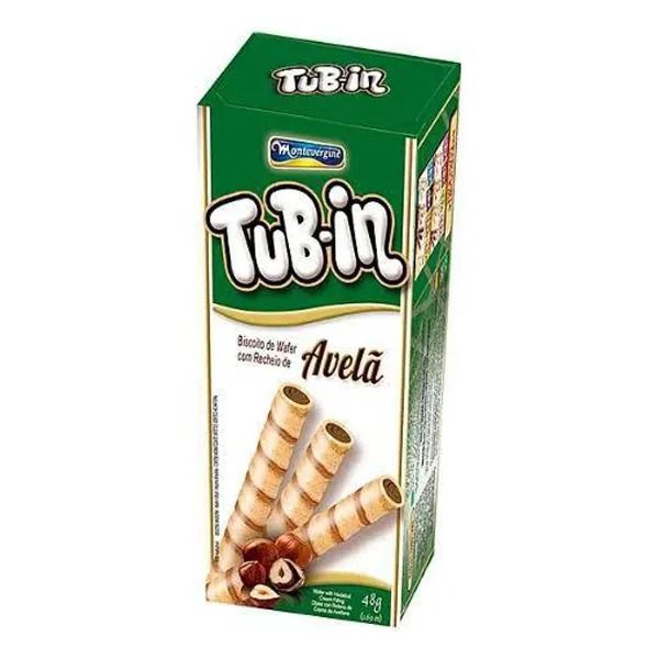 TUBIN BIS WAFER AVELÃ 48G MONTEVERGINE - 355070 - CHOKDOCE