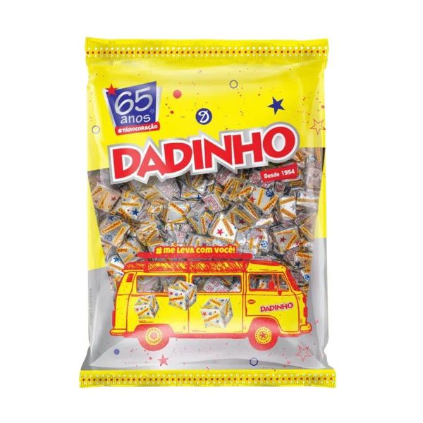 BALA MAST DADINHO 900G DIZIOLI AMENDOIM - 71062 - CHOKDOCE