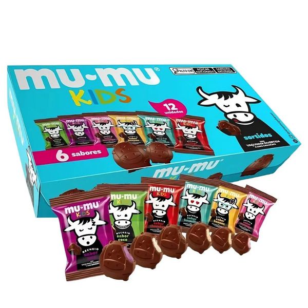 CHOC MUMU KIDS SORTIDO 187,20G NEUGEBAUER - 604130 - CHOKDOCE