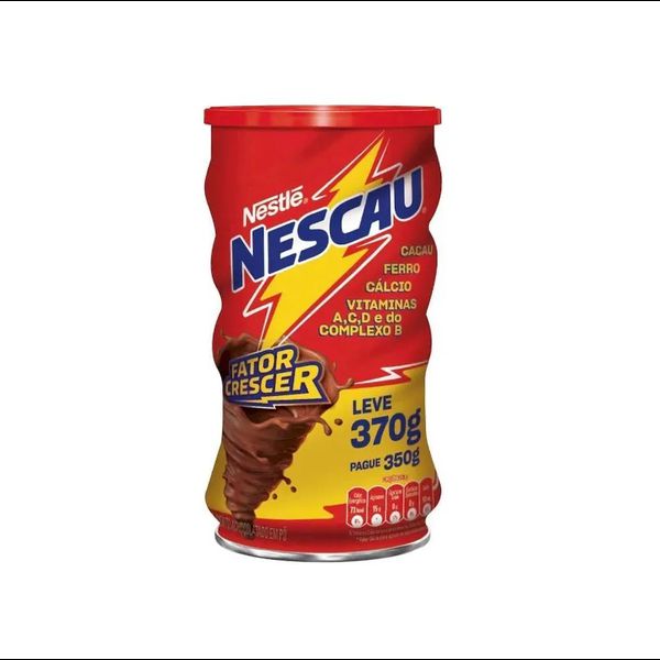 ACHOCOLATADO EM PO 370G NESCAU ACT-GO NESTLE - 555845 - CHOKDOCE