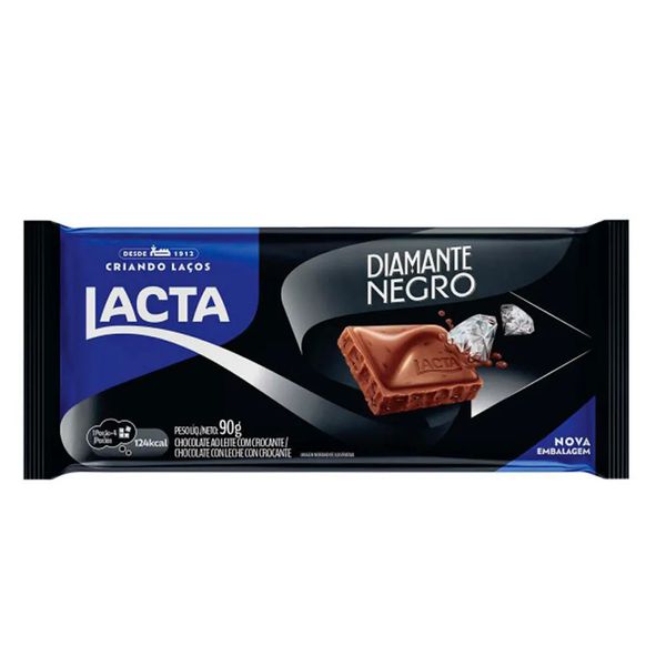 CHOC TABLETE DIAMANTE NEGRO 80G LACTA - 389372 - CHOKDOCE