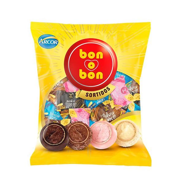 BOMBOM MIX BONOBON 750G ARCOR - 590518 - CHOKDOCE