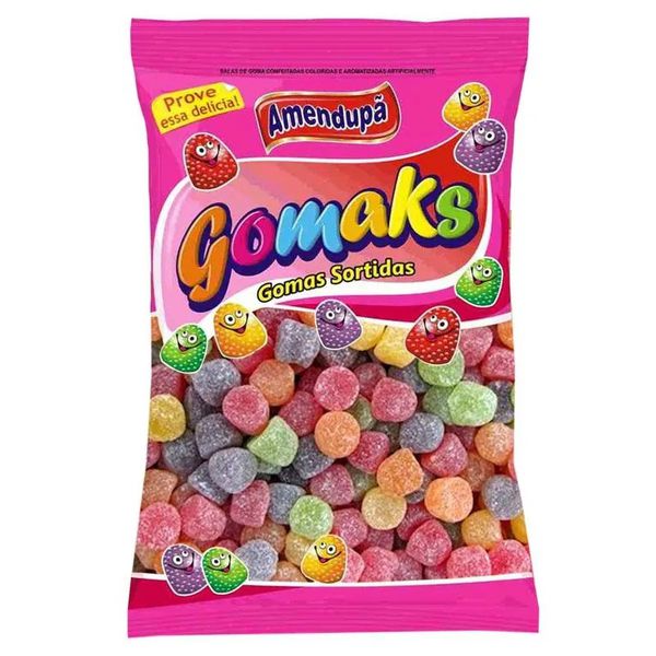 BALA DE GOMA GOMAKS 1KG AMENDUPA - 719902 - CHOKDOCE