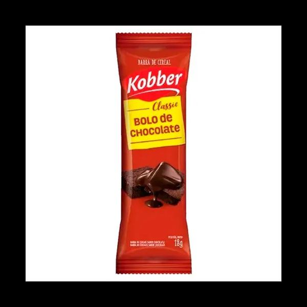 BARRA CEREAIS CLASSIC BOLO DE CHOCOLATE 20G KOBBER - 595216 - CHOKDOCE