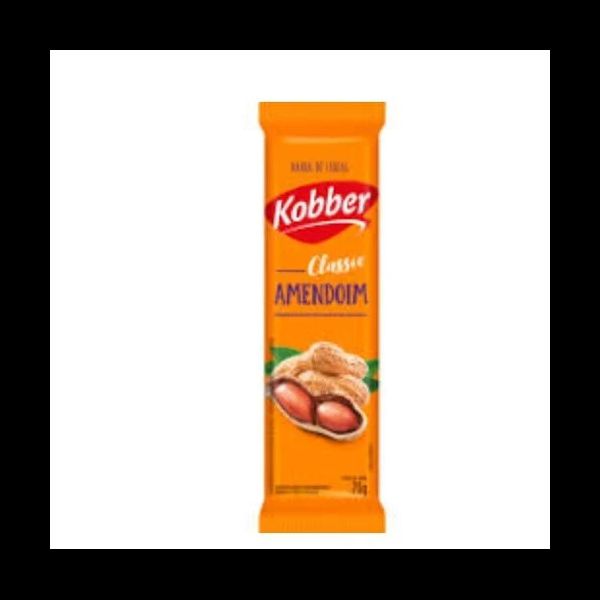 BARRA CEREAL CLASSIC AMENDOIM 20G KOBBER - 595193 - CHOKDOCE