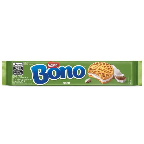 BISCOITO BONO COCO 90G NESTLE - 663847 - CHOKDOCE