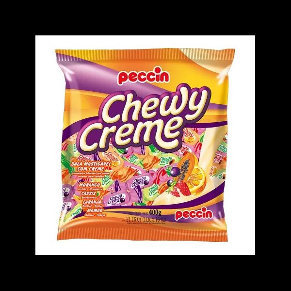 BALA CHEWY CREME SORT 600G PECCIN - 71130 - CHOKDOCE